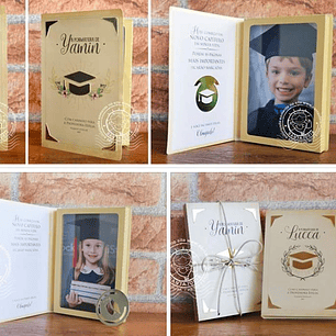 Arquivo Caixa Livro Formatura Com Marcador - Santa Ideia