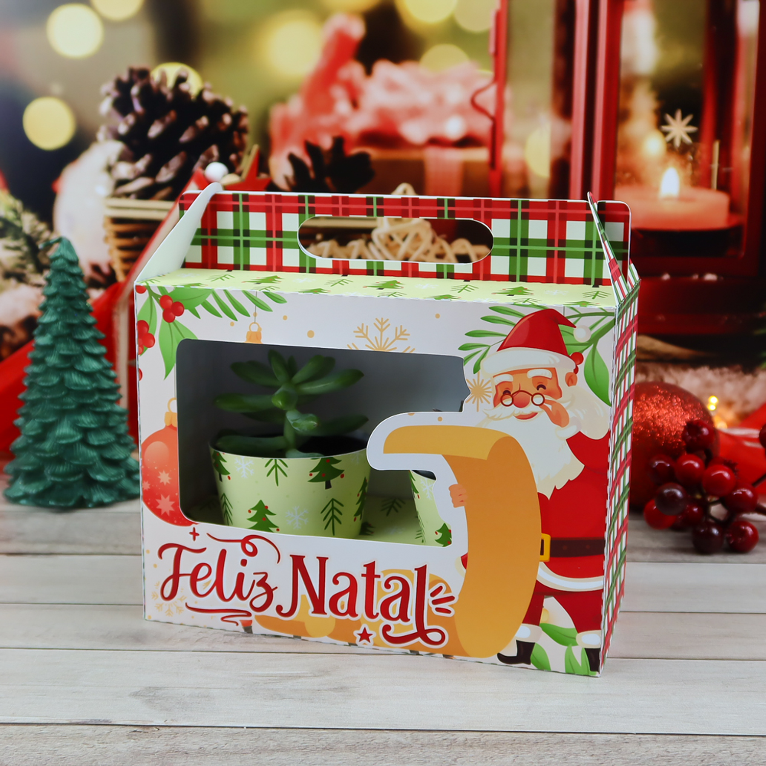 Arquivo Kit Caixas Suculentas Mimo De Natal - Chuvinha De Papel 6