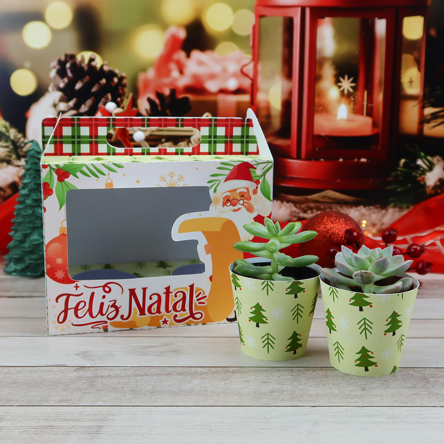 Arquivo Kit Caixas Suculentas Mimo De Natal - Chuvinha De Papel 7