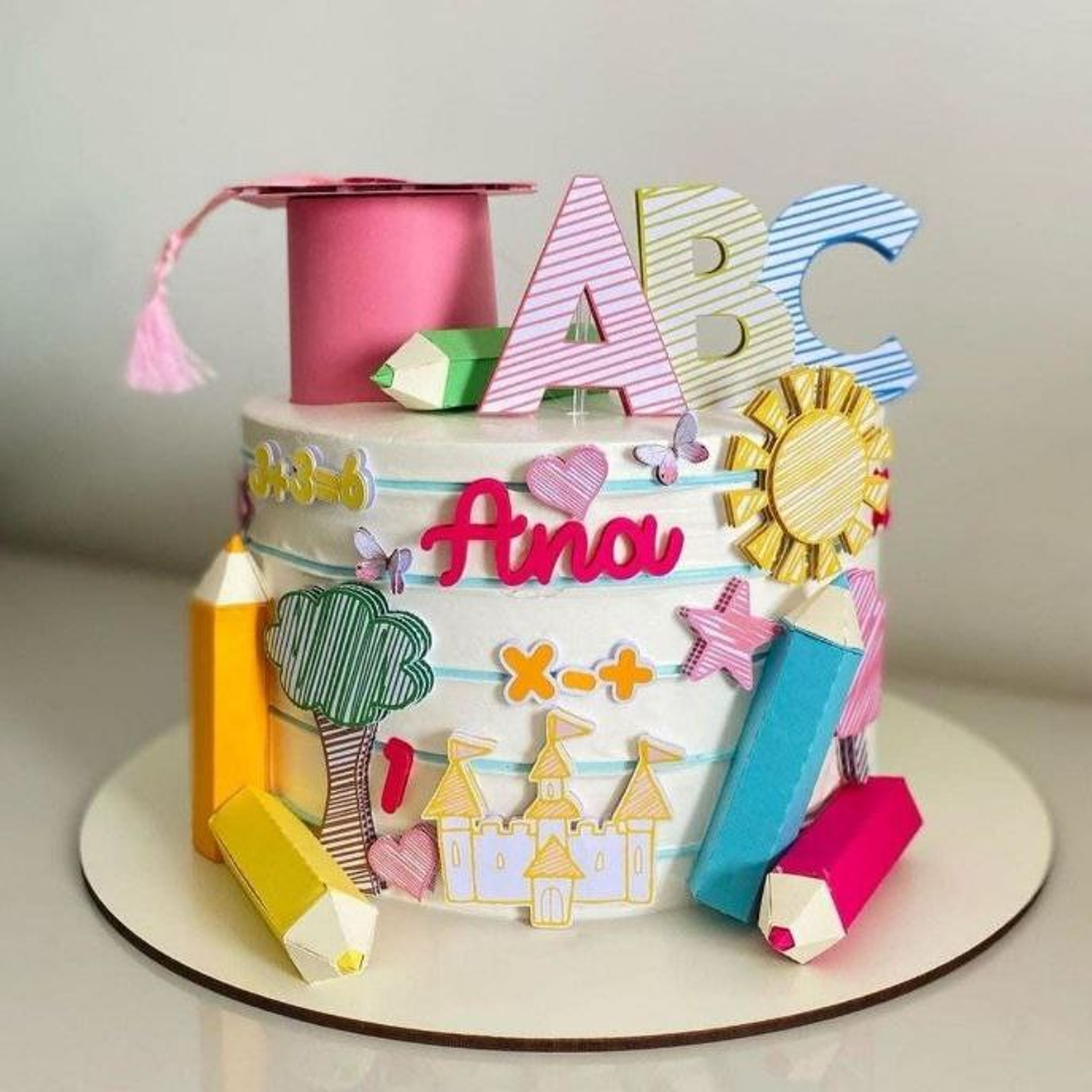 Arquivo Topo Formatura Abc Rabiscando Aquarela Menina 2