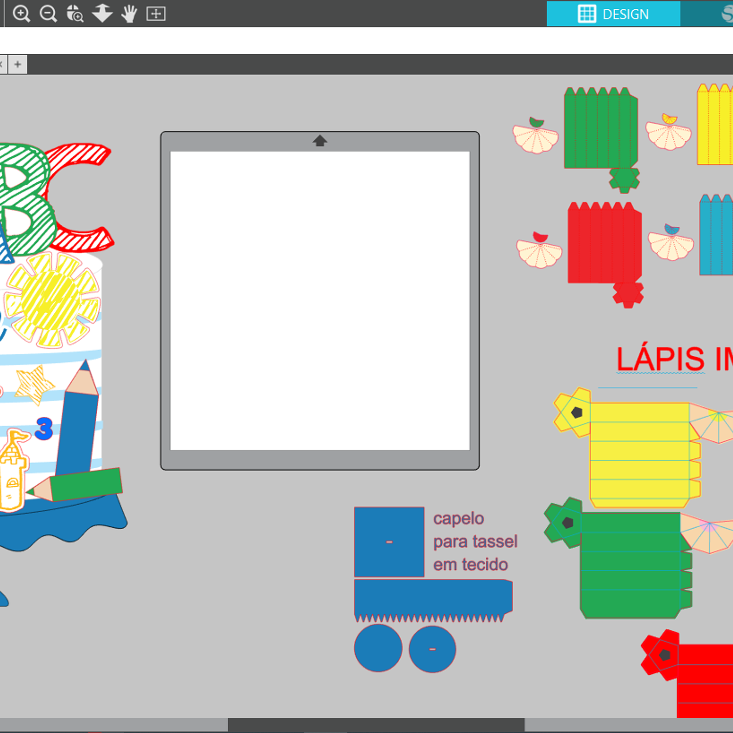 Arquivo Topo Formatura Abc Azul Rabiscando Aquarela Menino 2