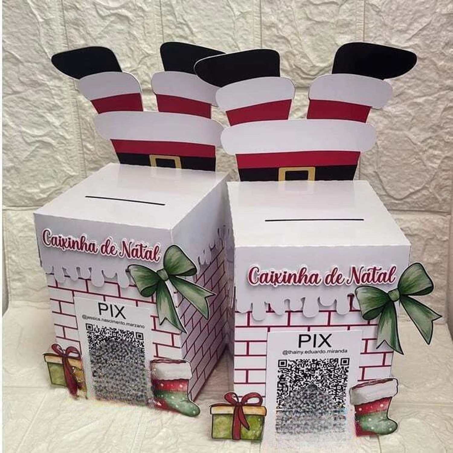 Arquivo Caixinha Pix De Natal  2