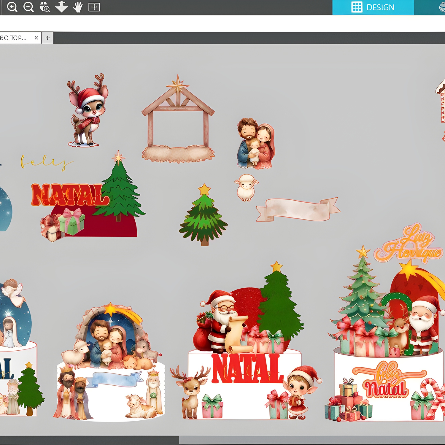 Arquivo Mega Combo 6 Super Topos De Natal 1
