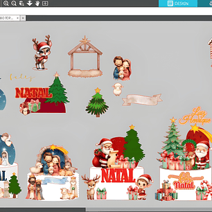 Arquivo Mega Combo 6 Super Topos De Natal
