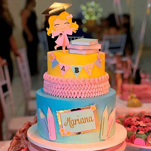 Arquivo Topo Formatura Abc Menina Loira