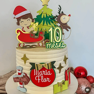 Arquivo Topo Natal Menina No Trenó 2