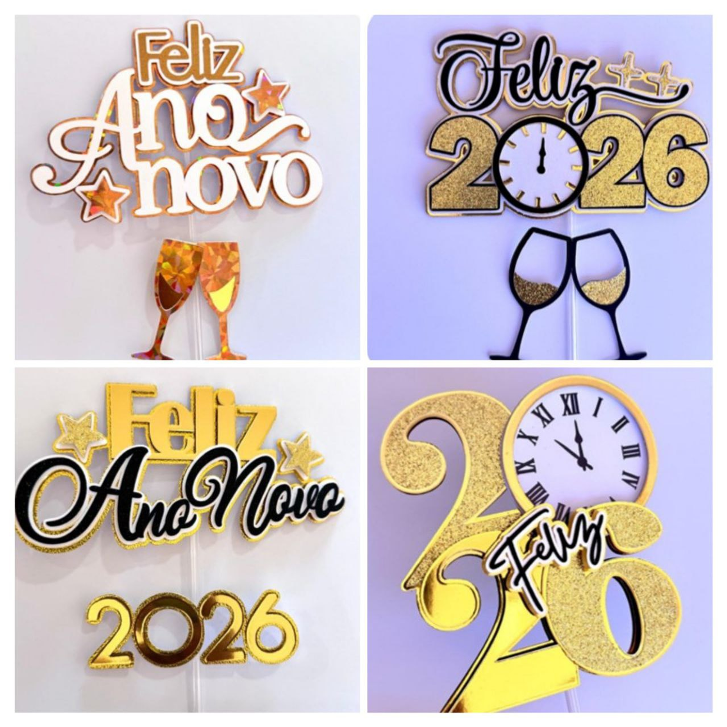 Arquivo Pack 15 Topos Ano Novo 2026  2 - Toppers  2