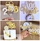 Arquivo Pack 15 Topos Ano Novo 2026  3 - Toppers   - Thumbnail 4