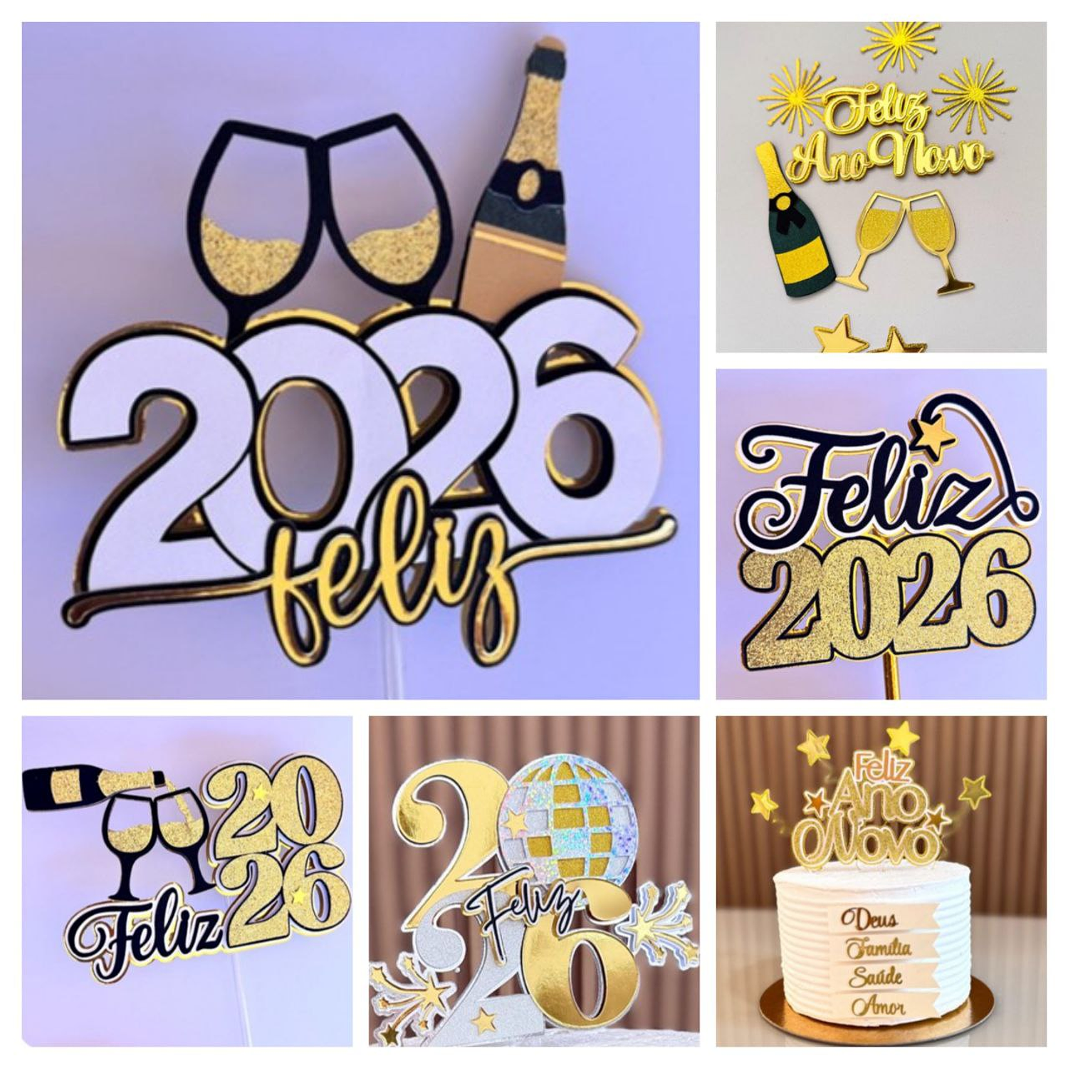 Arquivo Pack 15 Topos Ano Novo 2026  3 - Toppers   2