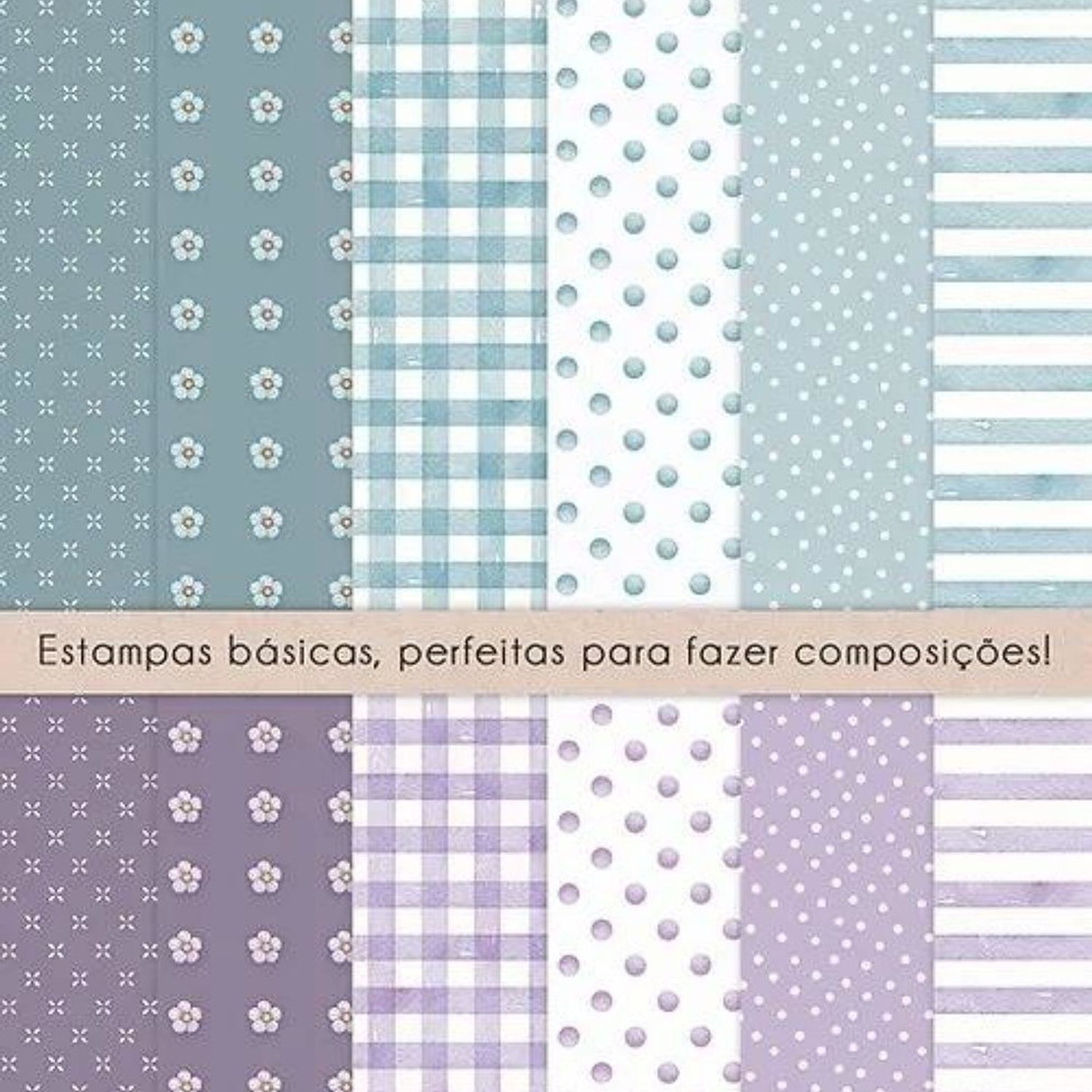 Kit Digital Jardim das Borboletas Aquarela - Ni estúdio 3