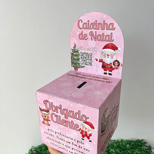 Arquivo Caixinha Pix De Natal - Dispenser 1