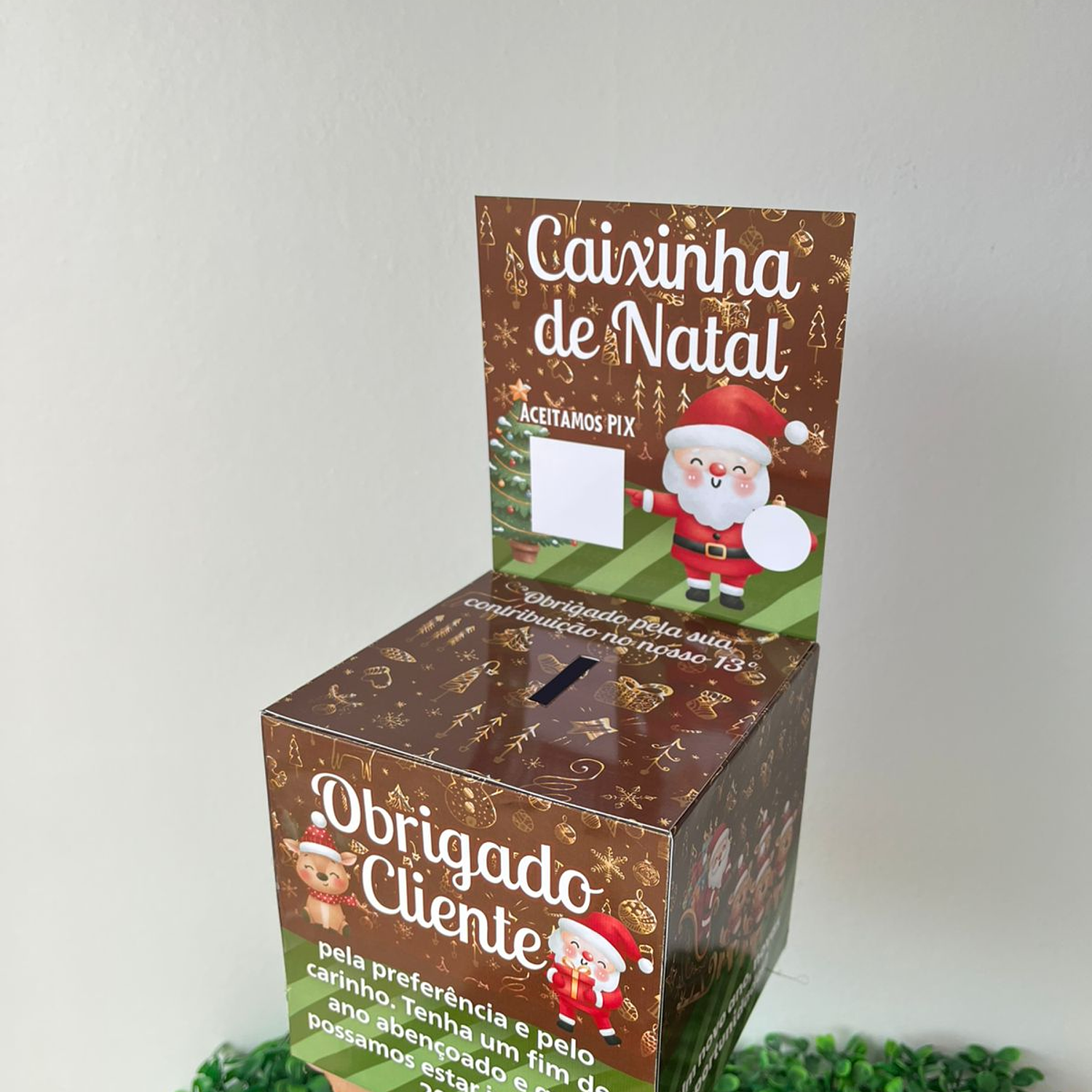 Arquivo Caixinha Pix De Natal - Dispenser 1 3