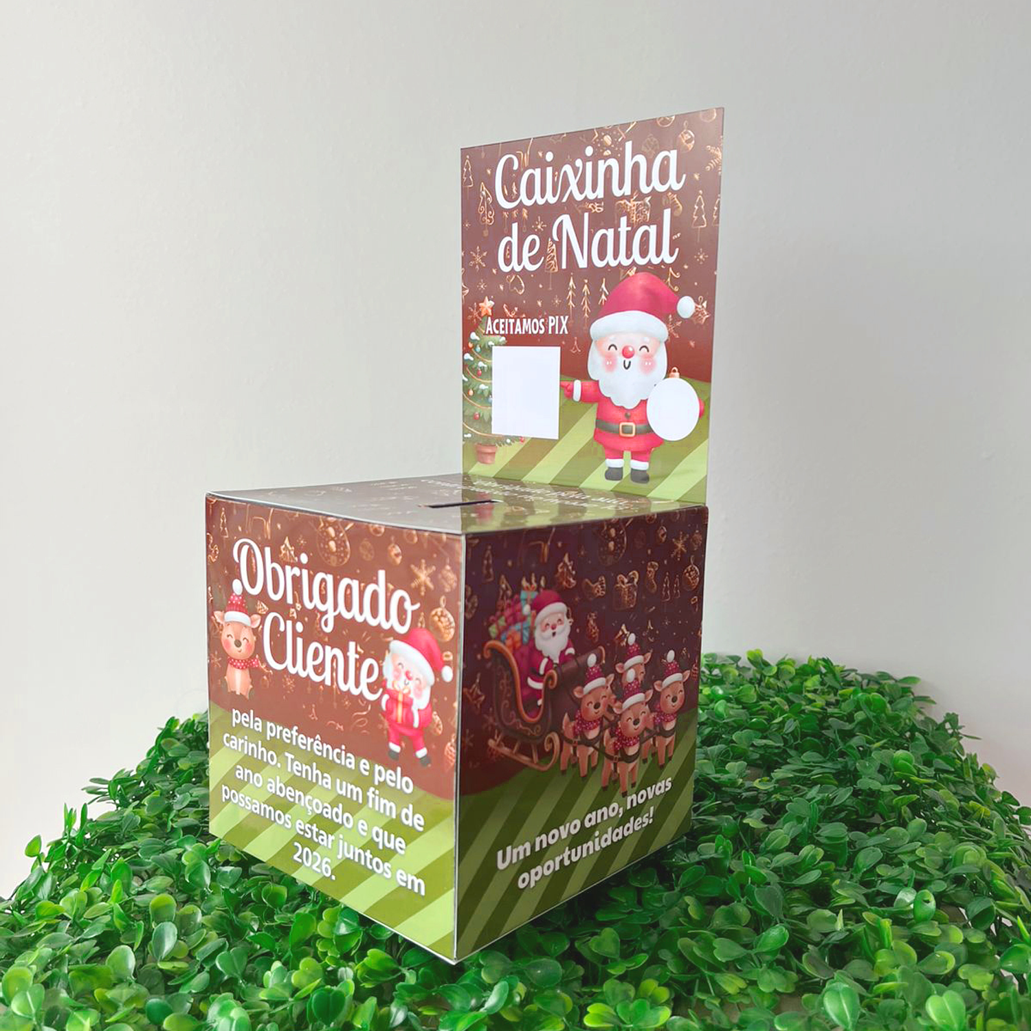 Arquivo Caixinha Pix De Natal - Dispenser 2 5