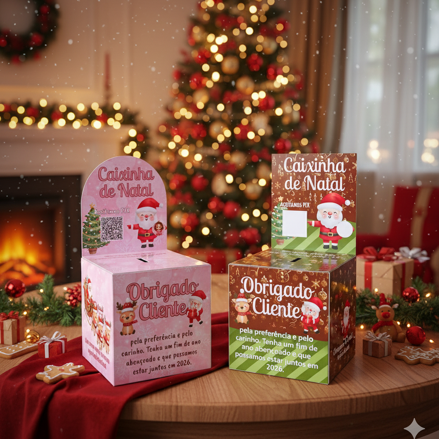 Arquivo Caixinha Pix De Natal - Dispenser 2 7