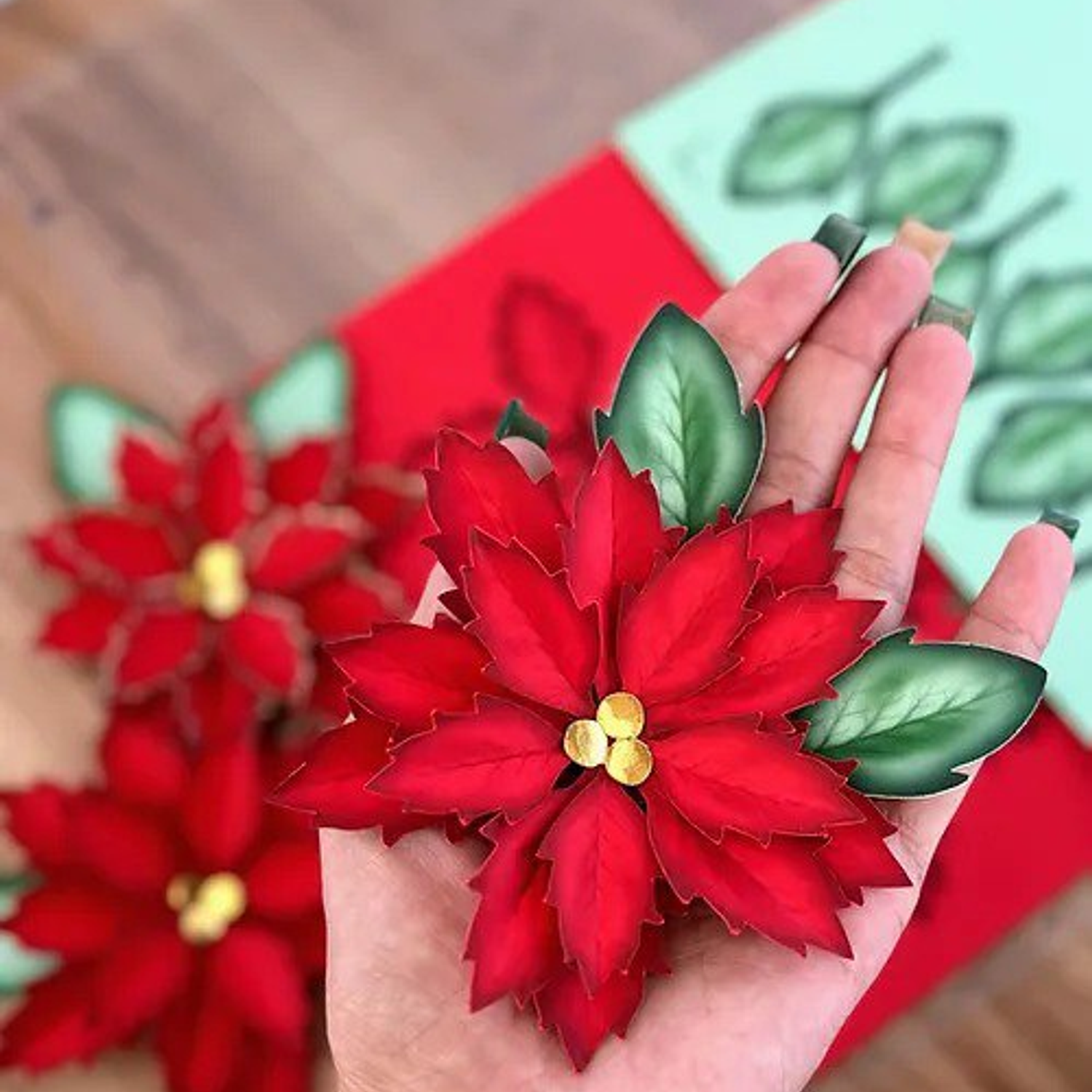 Arquivo Flor De Natal Pintura Realista - Fluir