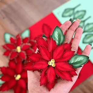 Arquivo Flor De Natal Pintura Realista - Fluir