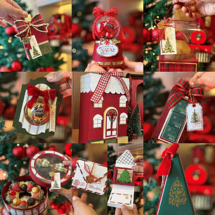 Arquivo Mega Combo 12 Super Caixas De Luxo Natal - Sublime