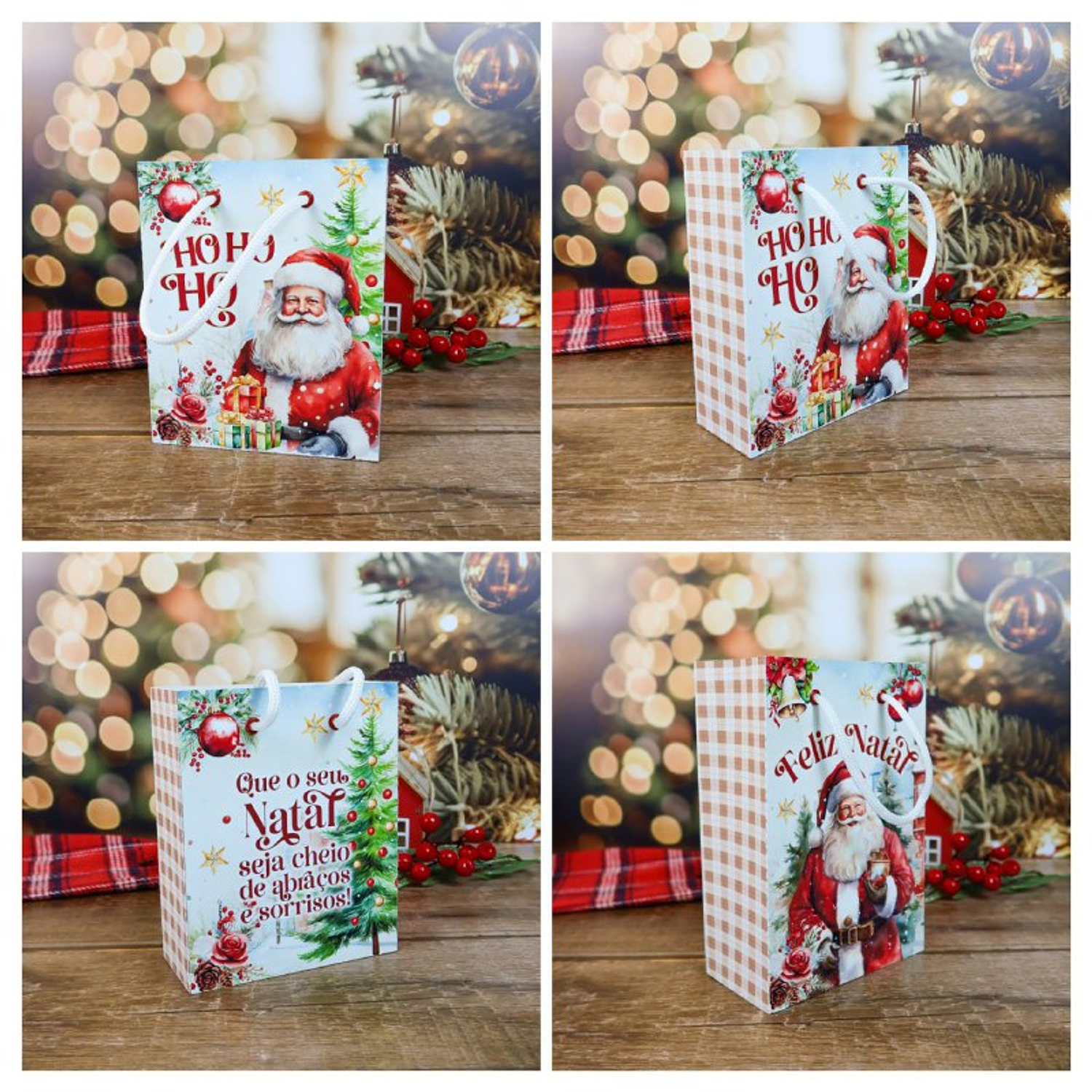 Arquivo Combo Sacolas De Natal 2