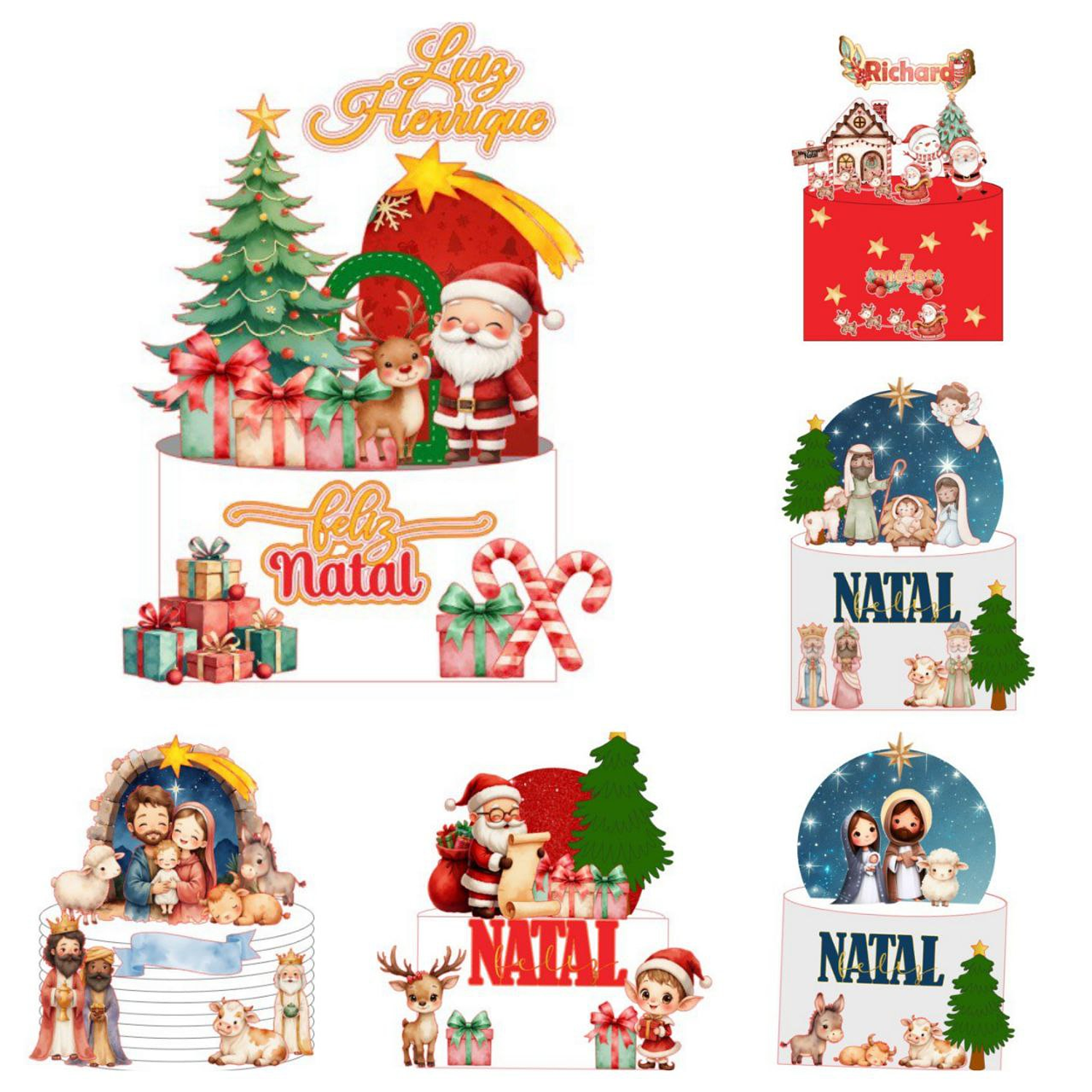 Arquivo Mega Combo 6 Super Topos De Natal 4 6