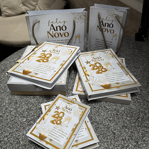 Arquivo Ano Novo 2026 Combo Bloco A6 e 7x10cm - De Rocha