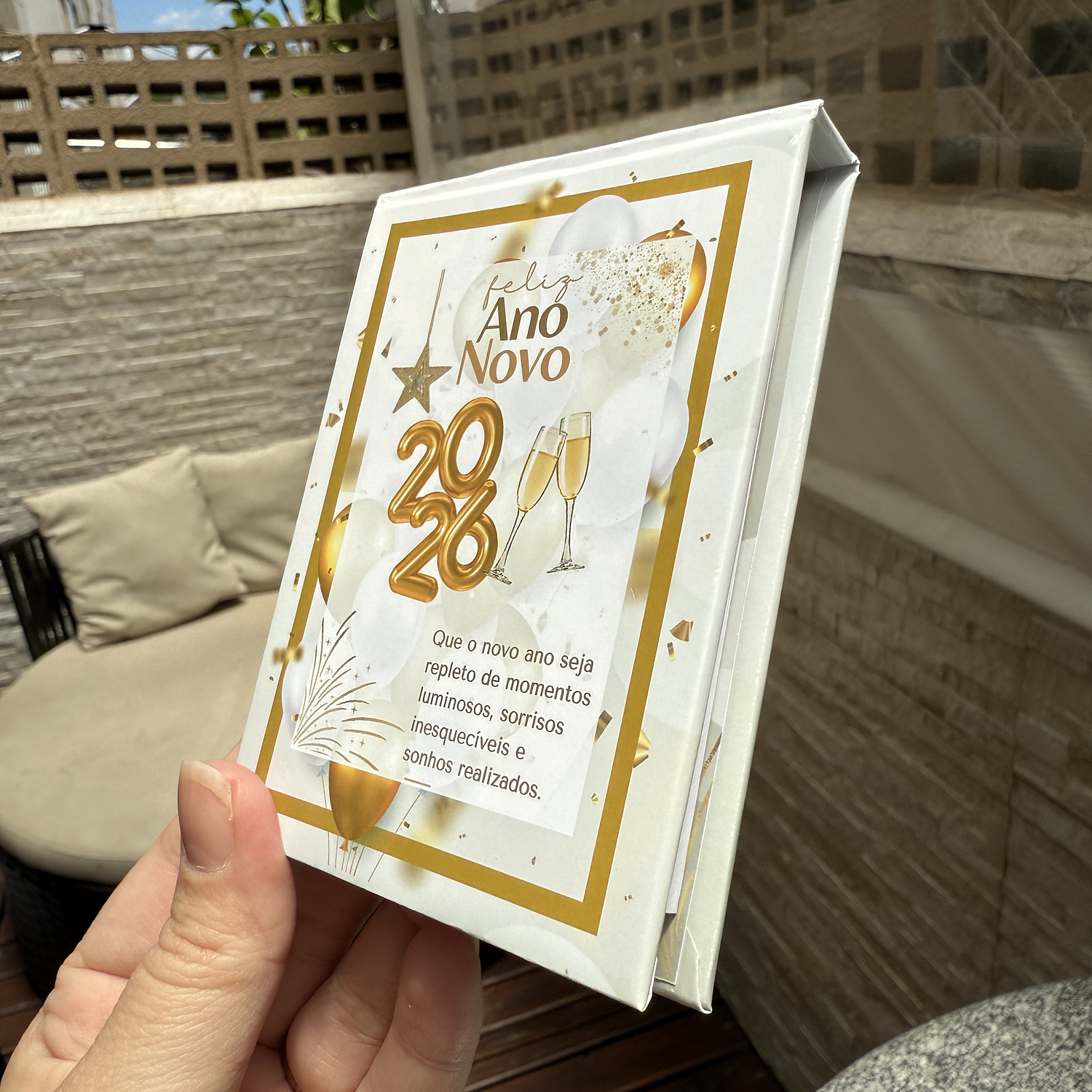 Arquivo Ano Novo 2026 Combo Bloco A6 e 7x10cm - De Rocha 2