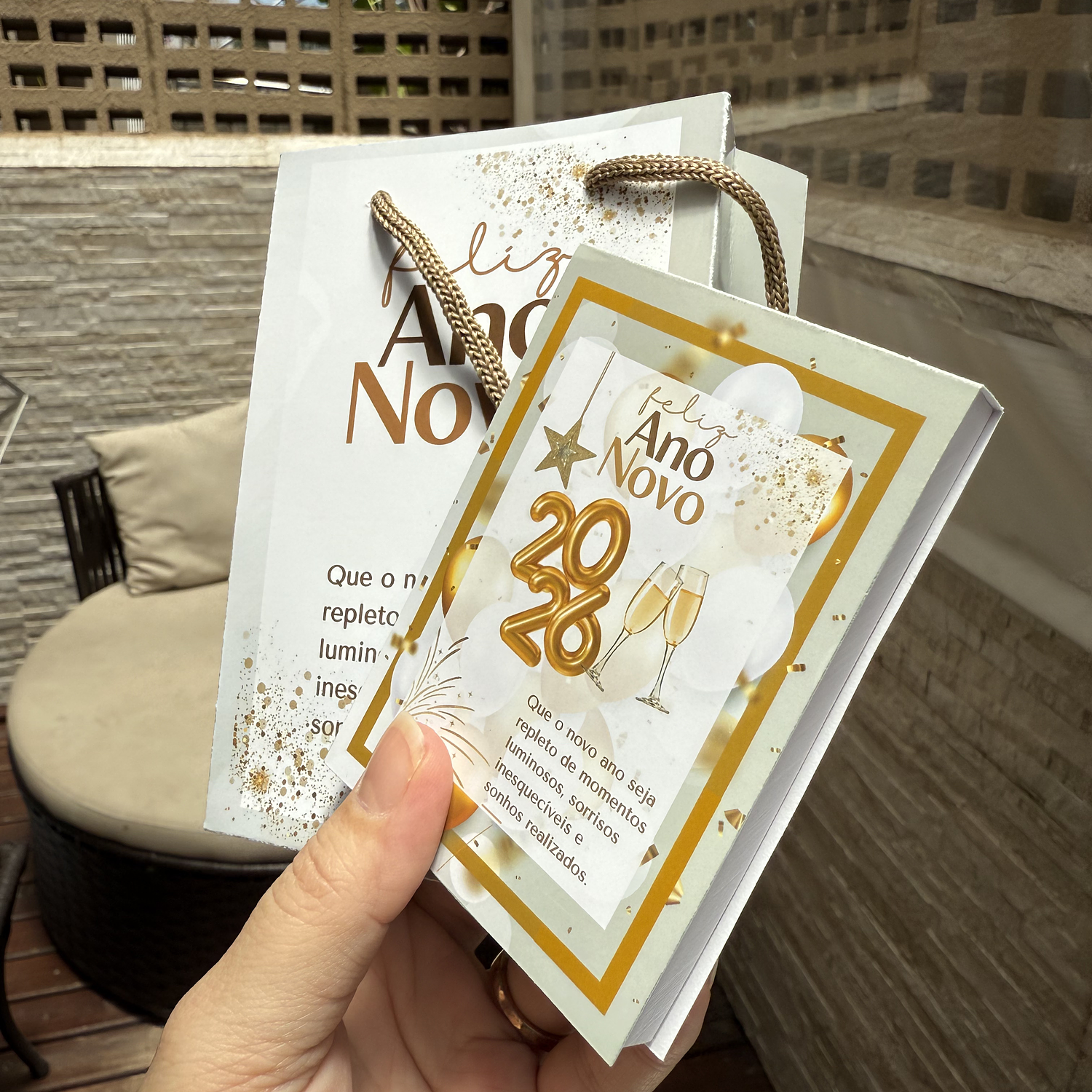 Arquivo Ano Novo 2026 Combo Bloco A6 e 7x10cm - De Rocha 6