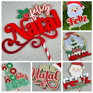 Arquivo Combo 13 Topos de Natal