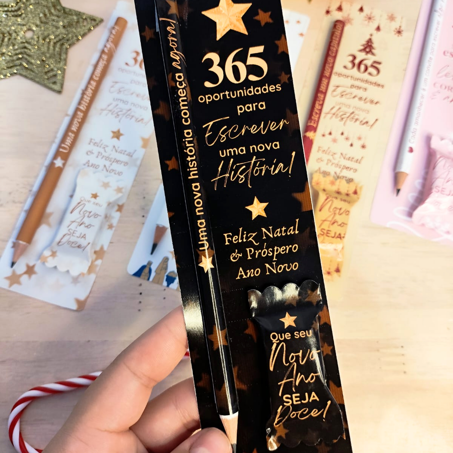 Arquivo Card Lápis e Bala Mimo Ano Novo - Loopinha 5