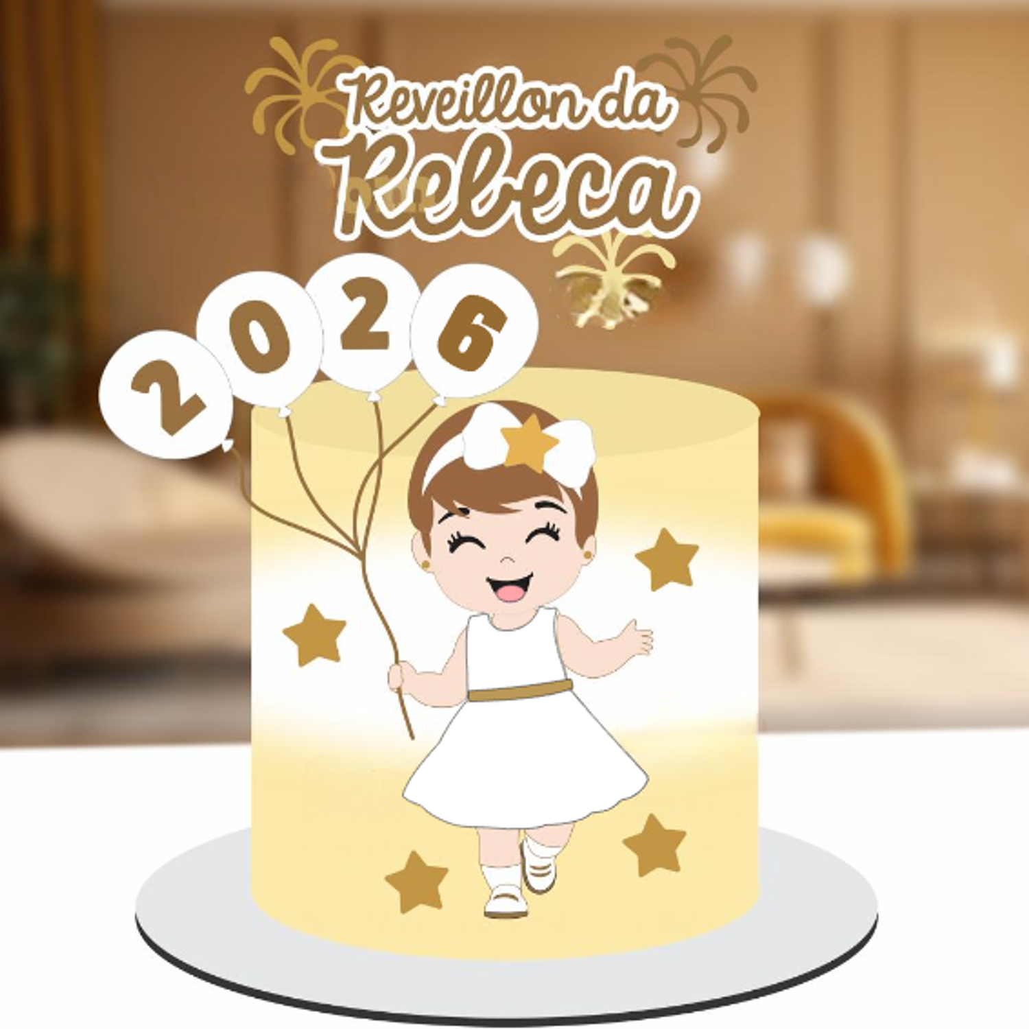 Aquivo Topo Ano Novo Menina 2026 - Pom Pom  1