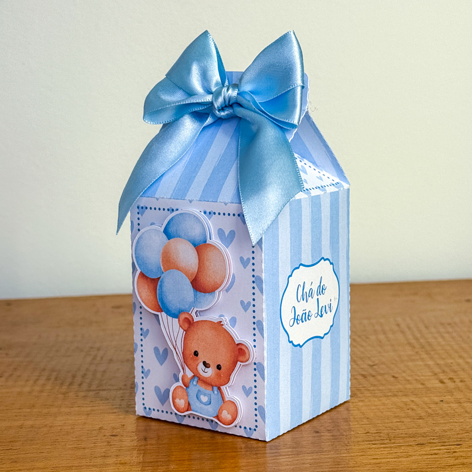 Arquivo Chá de Bebê Ursinho Azul - Juliana artes     7