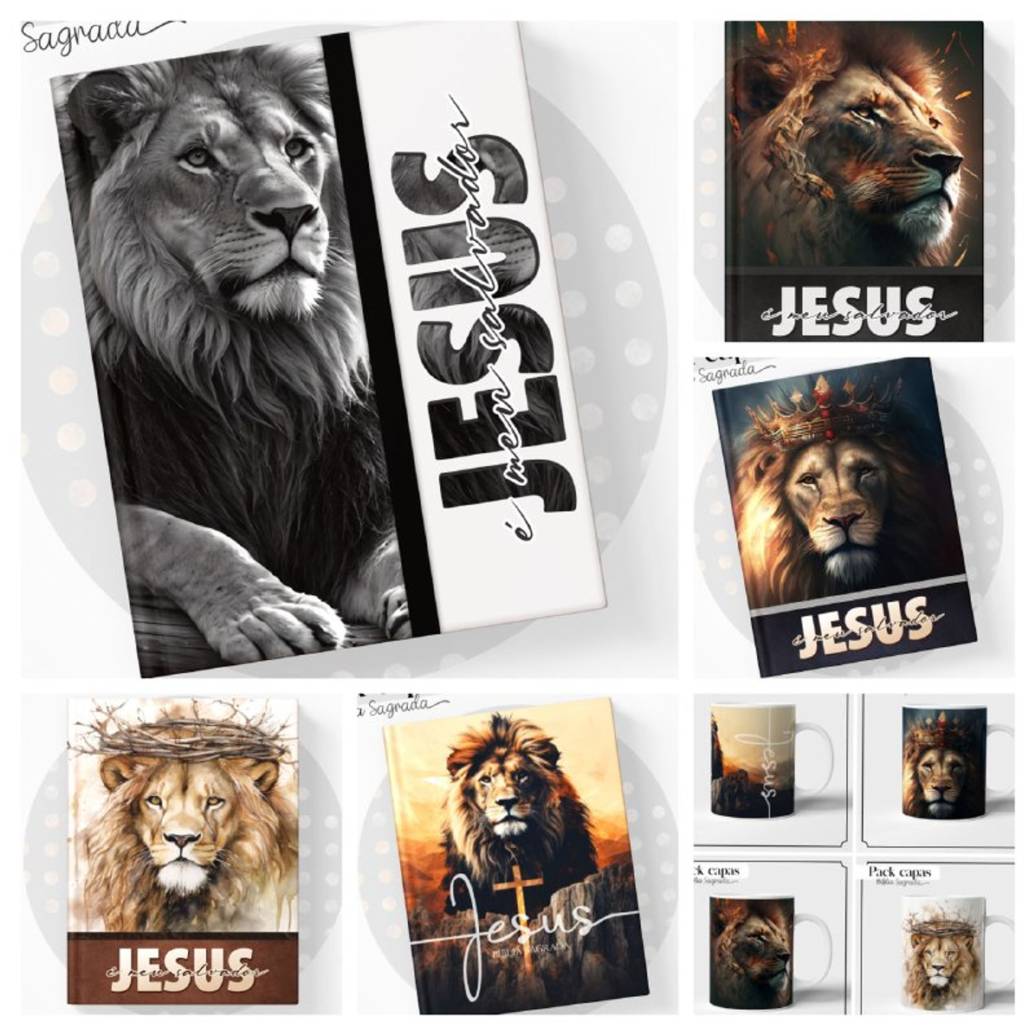 Arquivo Pack Capas Bíblicas Masculinas 1