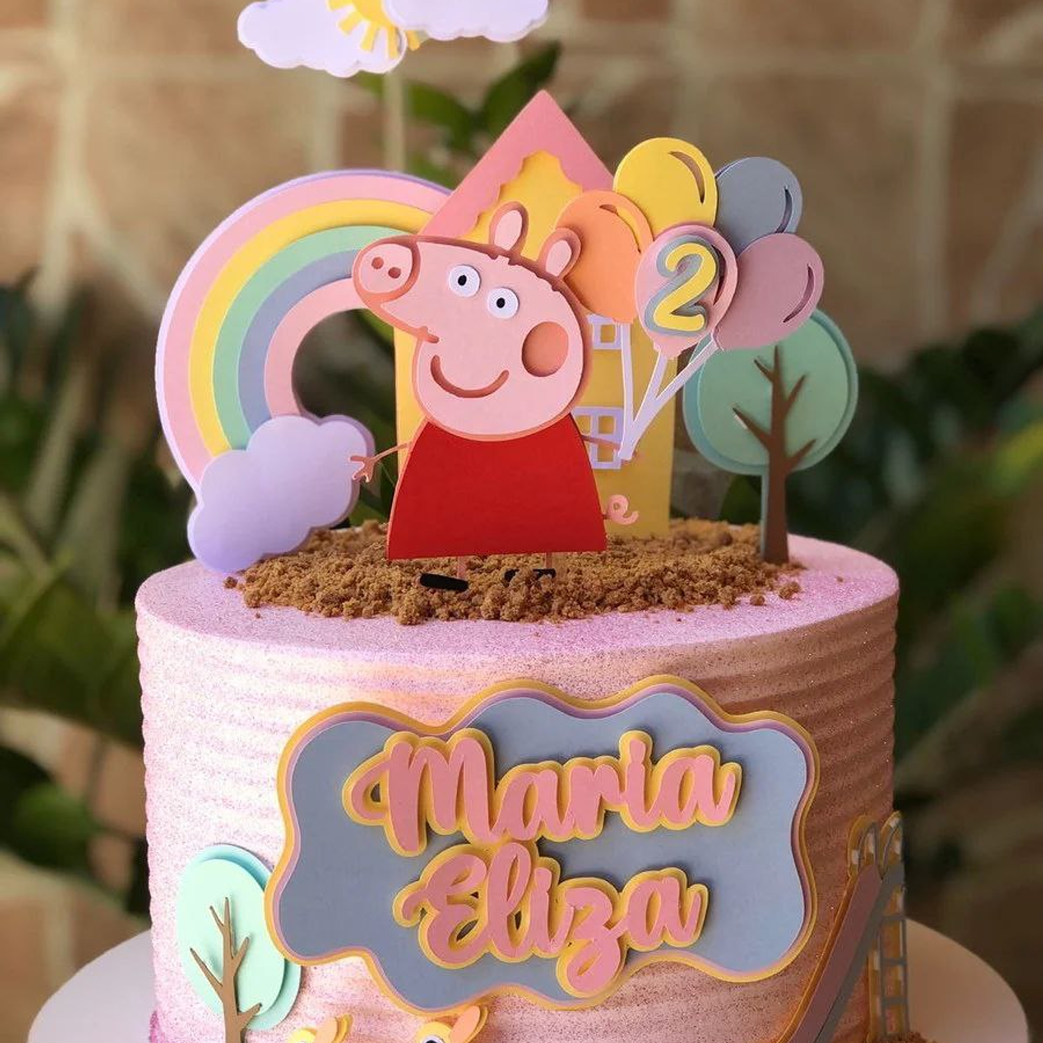 Arquivo Topo Peppa Pig Candy Clean Camadas - Pdf e Studio
