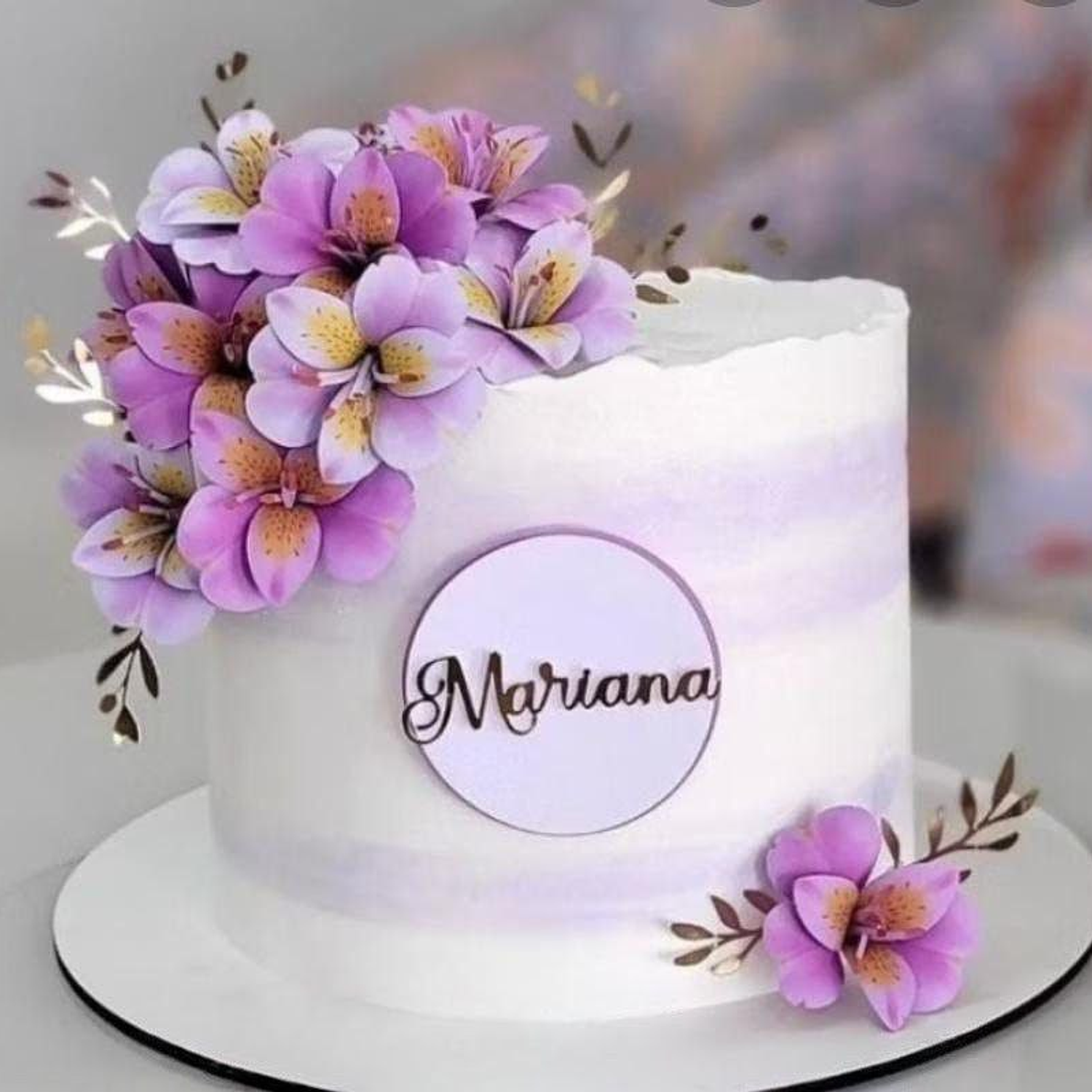 Arquivo Topo Flor Realista Astromélia Lilás 