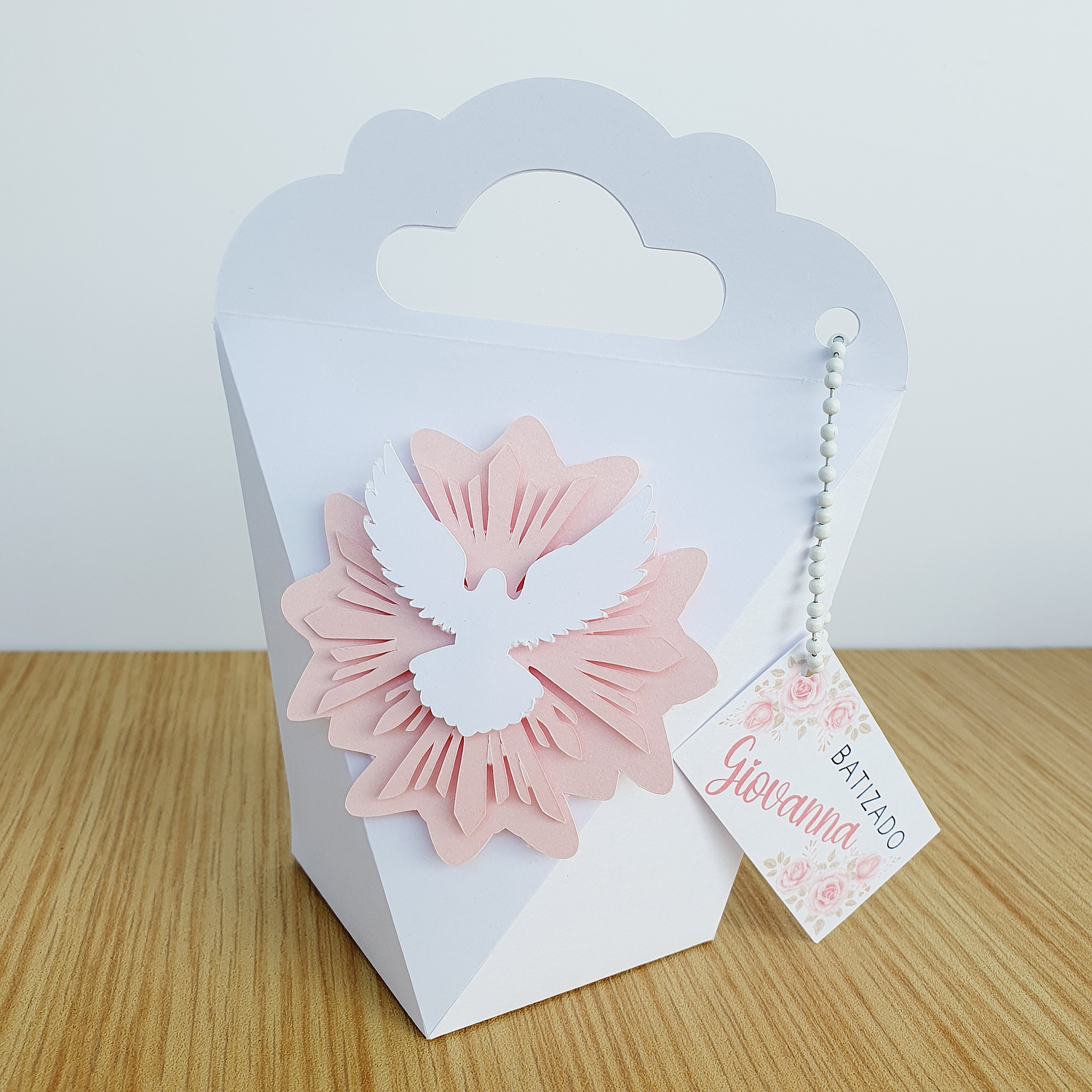 Arquivo Batizado Rosa Clean - mimos digitais  2