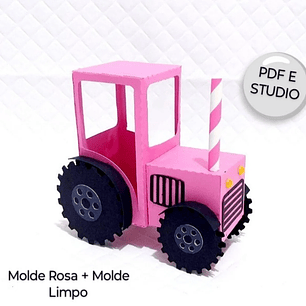 Arquivo Trator Fazendinha Rosa 