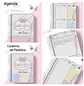 Encadernação Combo Agenda e Caderno de Pedidos Laços e Tiara - thumbnail 1