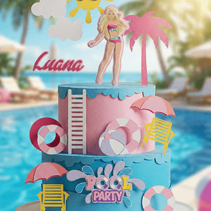 Arquivo Topo Barbie Pooh Party