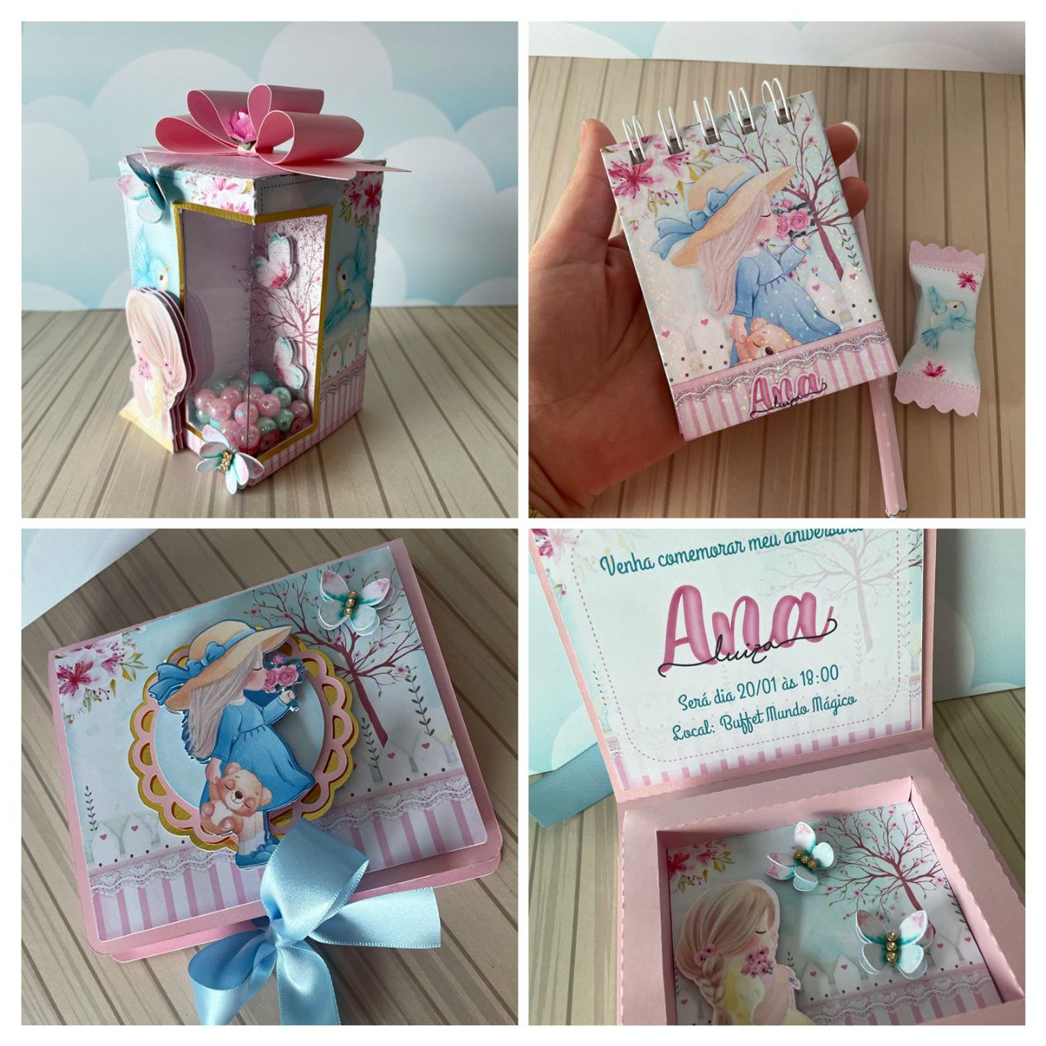 Arquivo Menina no Jardim- Luxo Supremo - Lina Criativa 3