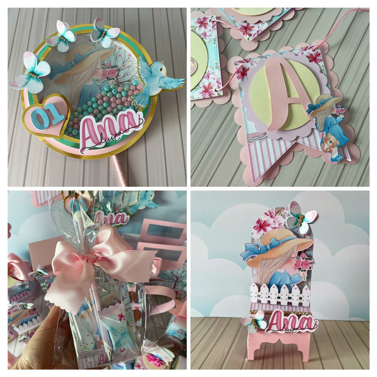 Arquivo Menina no Jardim- Luxo Supremo - Lina Criativa 4