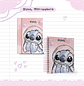 Encadernação Kit Stitch Astronauta Volta as Aulas - Thumbnail 2