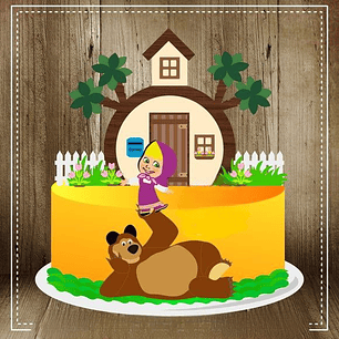 Arquivo Topo Masha e o Urso 100% Camadas