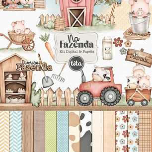 Mega Combo Kit Digital Na Fazenda - Tita