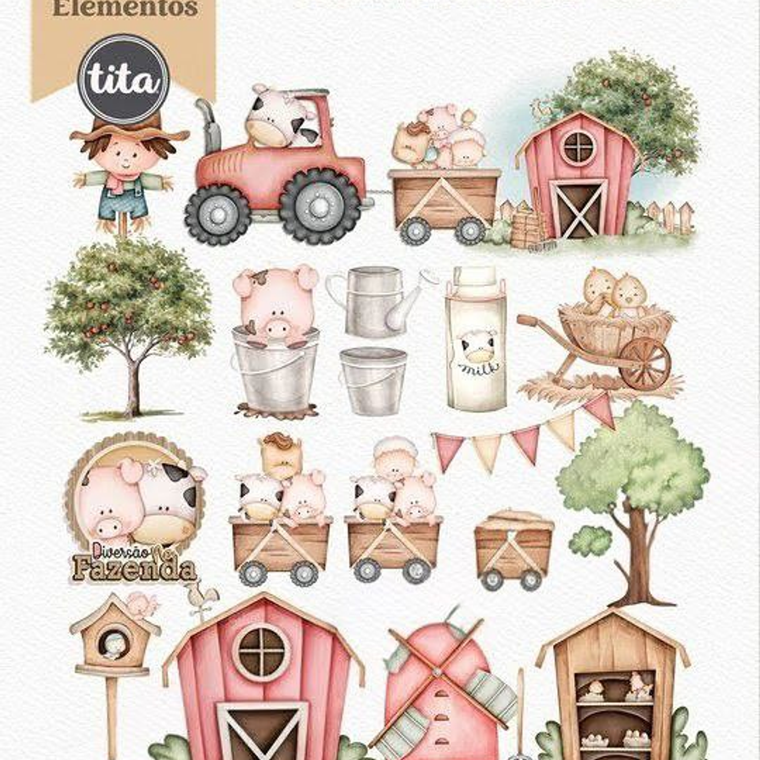 Mega Combo Kit Digital Na Fazenda - Tita 2