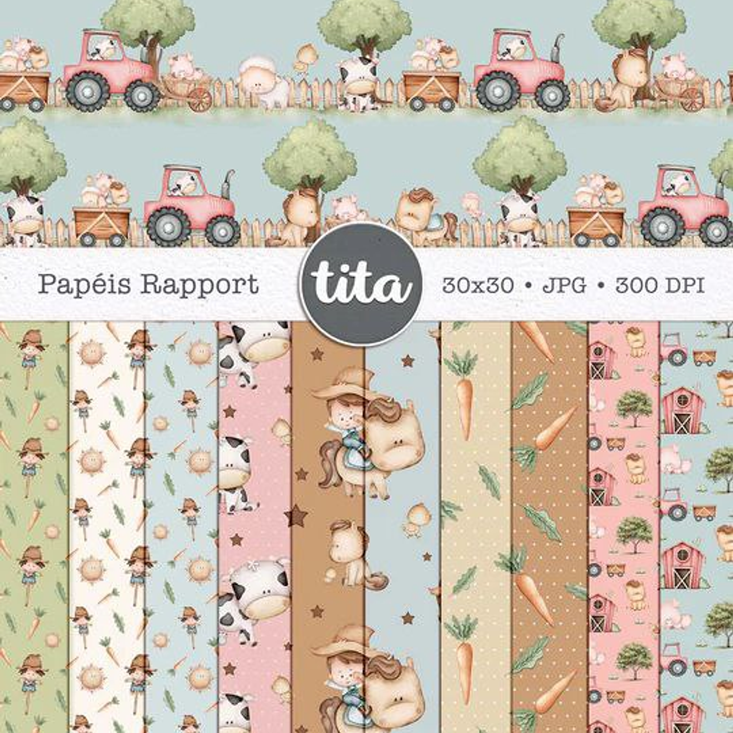 Mega Combo Kit Digital Na Fazenda - Tita 6