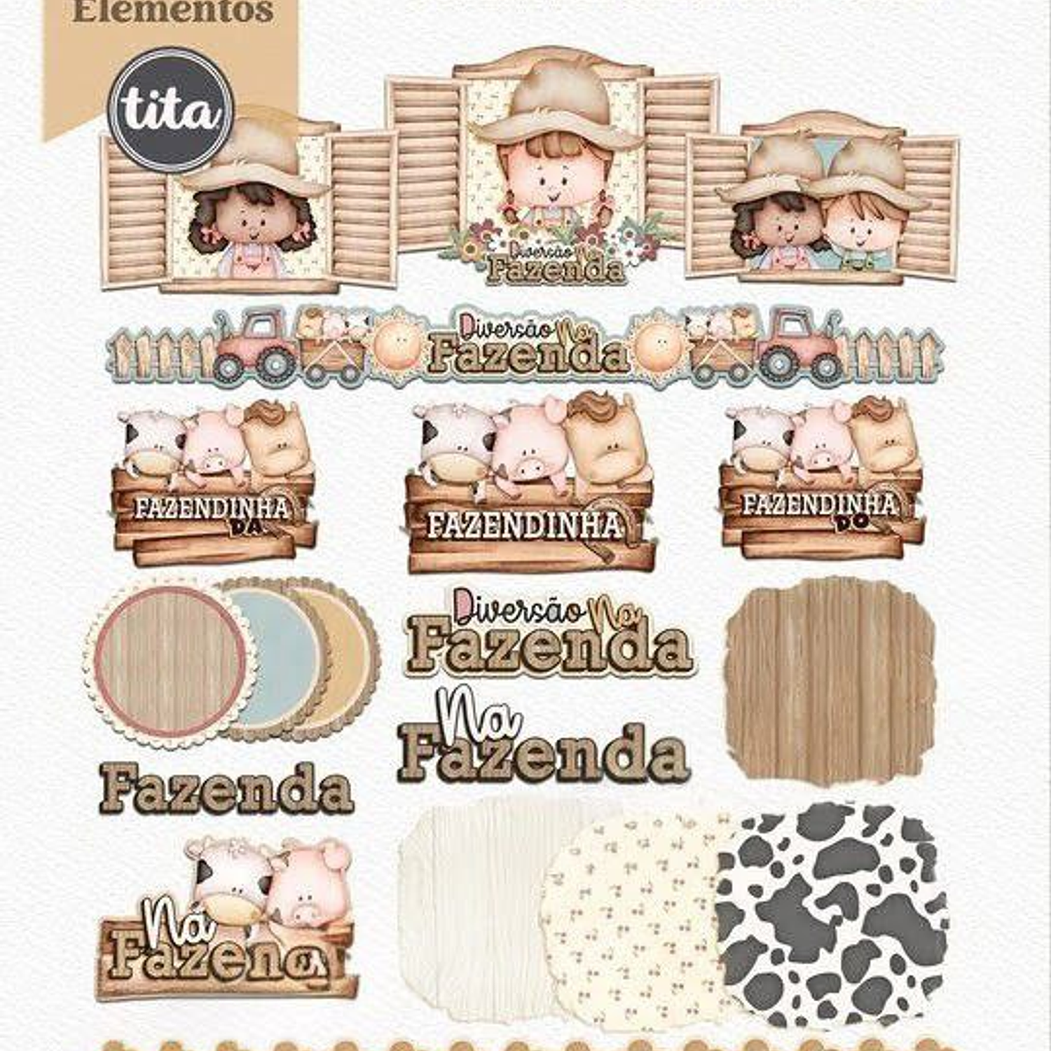 Mega Combo Kit Digital Na Fazenda - Tita 3