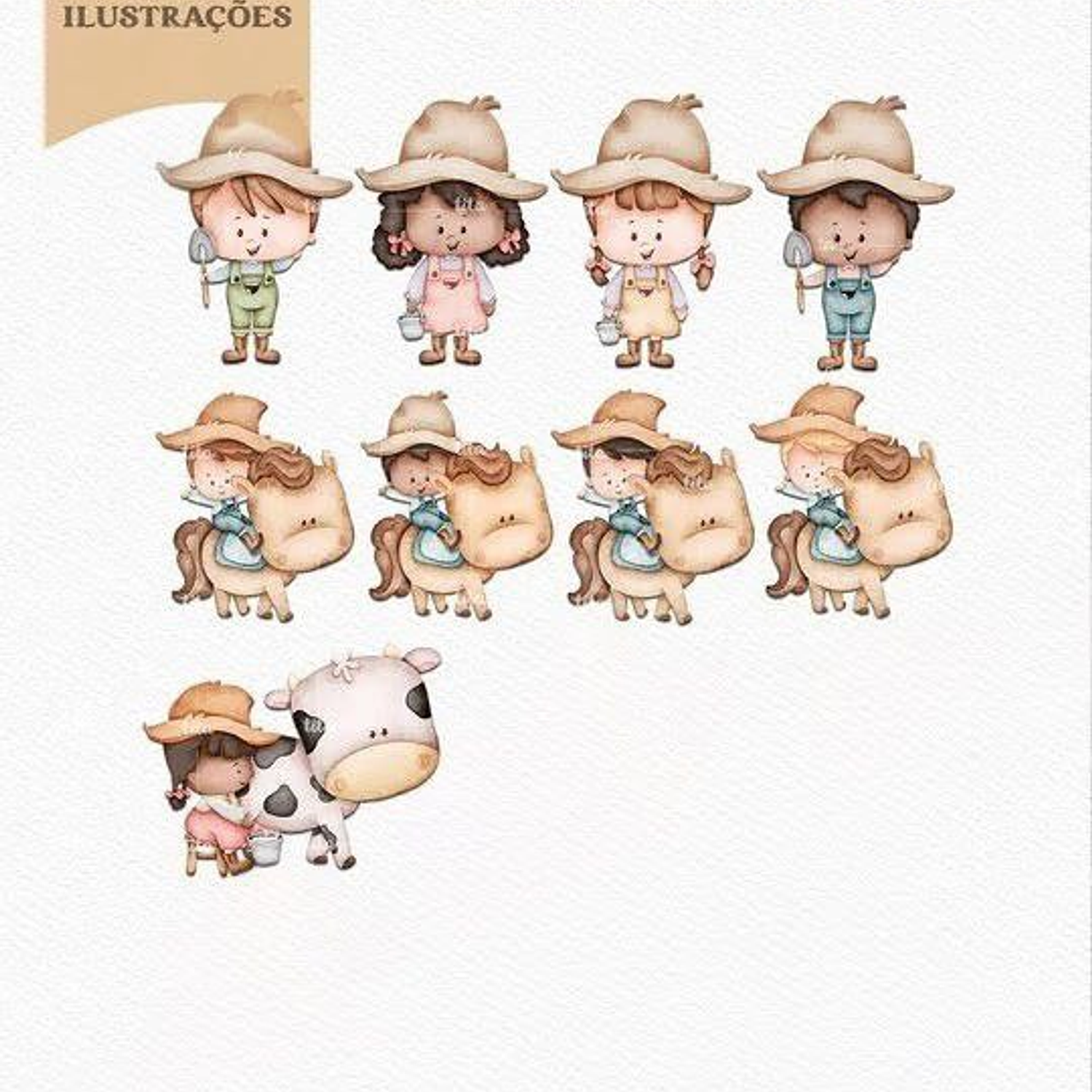 Mega Combo Kit Digital Na Fazenda - Tita 5