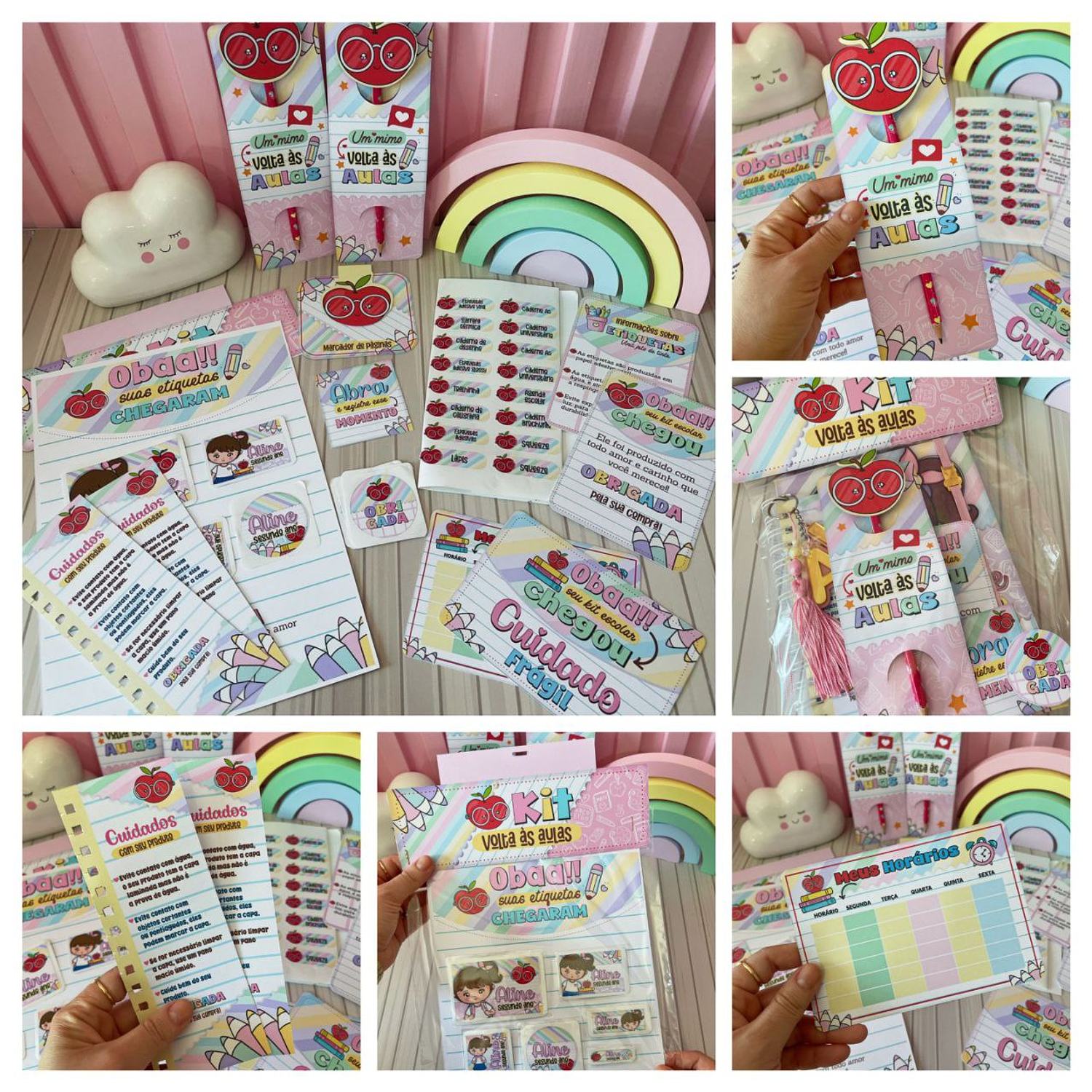 Arquivo Kit Unbox Volta as Aulas - Lina Criativa 1