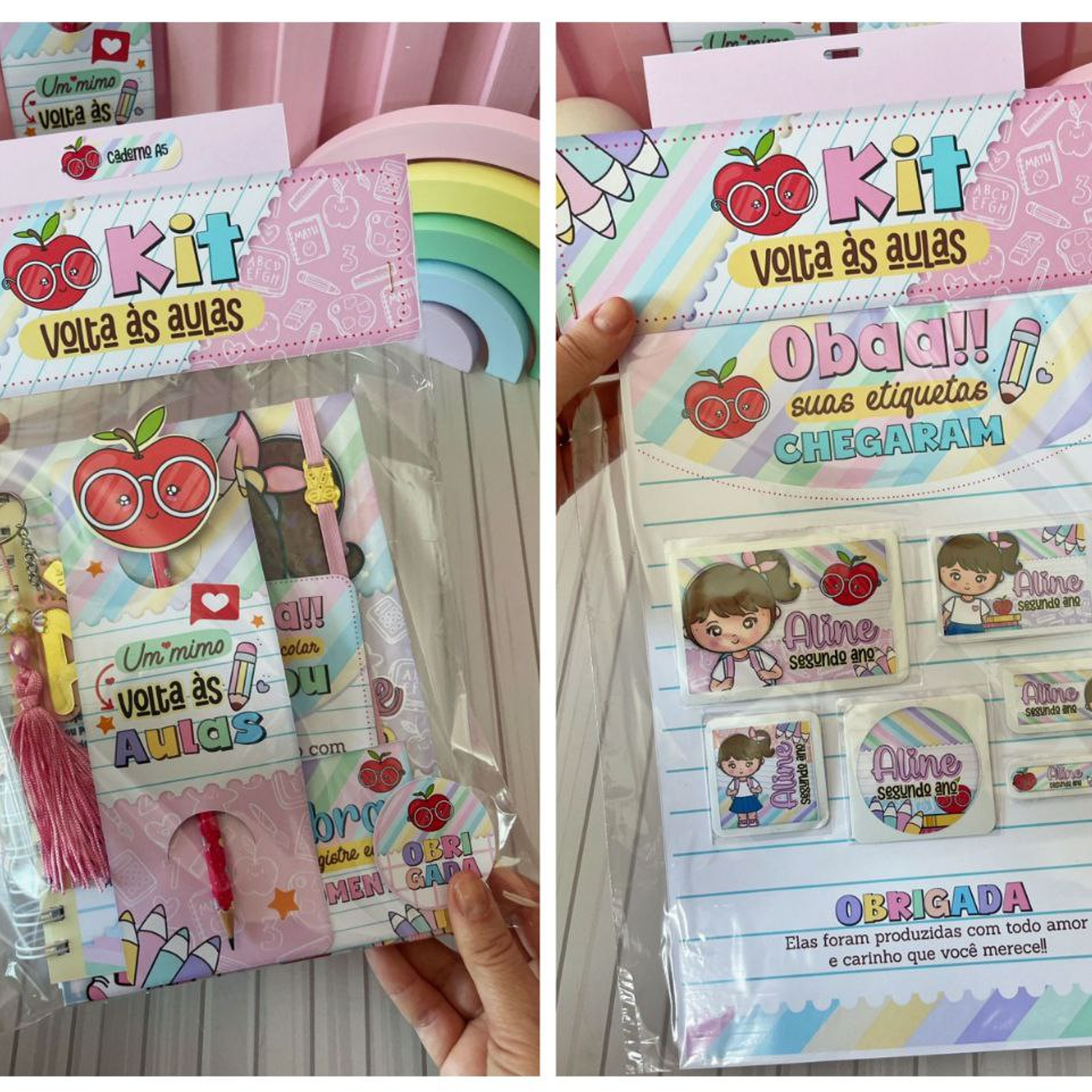 Arquivo Kit Unbox Volta as Aulas - Lina Criativa 2