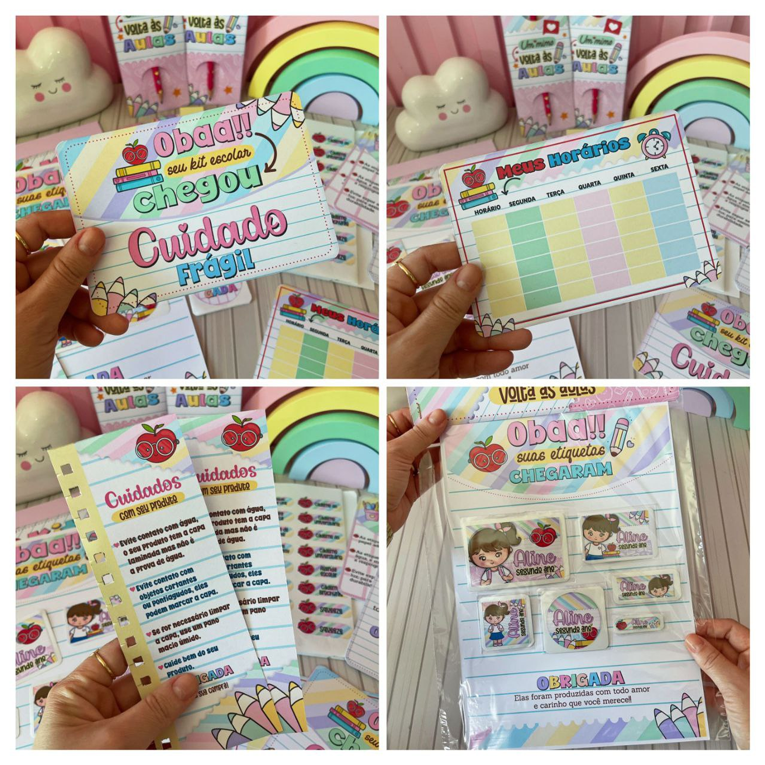 Arquivo Kit Unbox Volta as Aulas - Lina Criativa 4