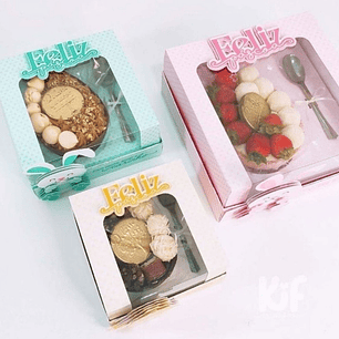 Arquivo Caixa Ovo de Colher Com Acetato - Kif